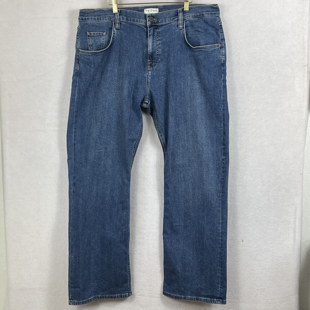 Tecovas Jeans Mens 40x30 Medium Blue Premium Standard Denim Western